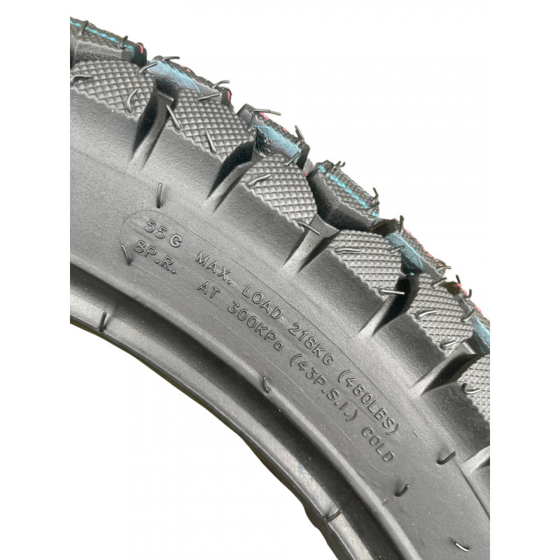 Покришка 3.00-18 55G (8PR) TUBELESS (безскамерна) "General Style" Enduro