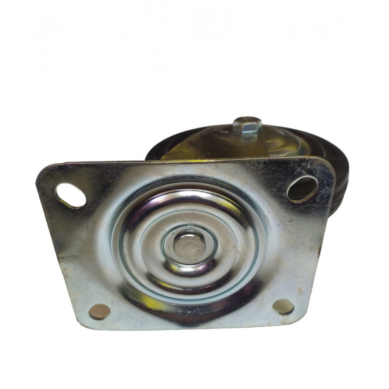 Колесо 160 мм поворотне, на чорній гумі