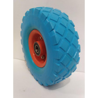 Колесо на тачку пінополіуретанове 3.50-4/20 (4.10/3.50/4) діаметром 250 мм