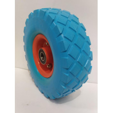 Колесо на тачку пінополіуретанове 3.50-4/20 (4.10/3.50/4) діаметром 250 мм