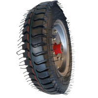 Колесо 4.00-10 (8PR) 712кг, со ступицей под ось 20мм.