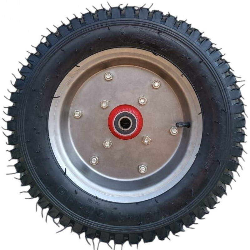 Колесо 4.00-10 (8PR) 712кг,  зі ступицею під вісь 20мм.