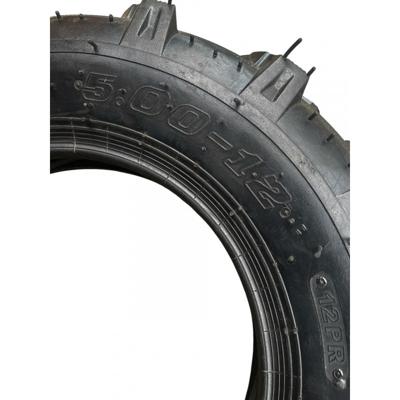 Шина з камерою 5.00-12 12PR (Max.Load: 200 кг) для мотоблока, культиватора, мінітрактора