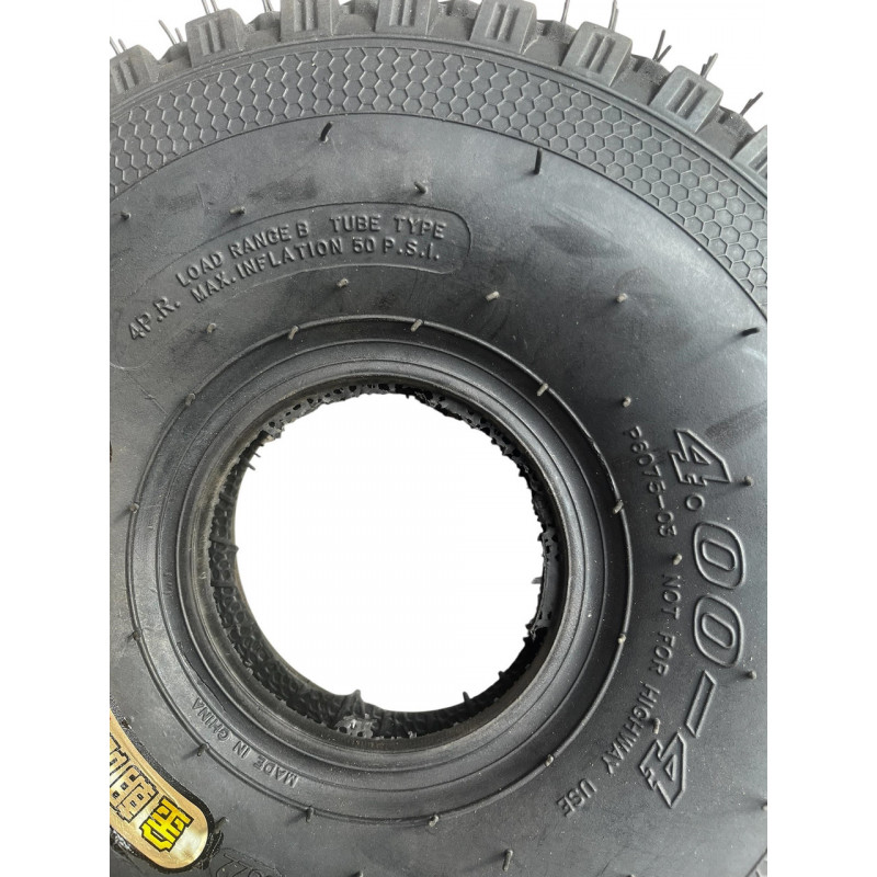 Шина 4.00-4 (4PR), навантаження до 150 кг (50% гуми)