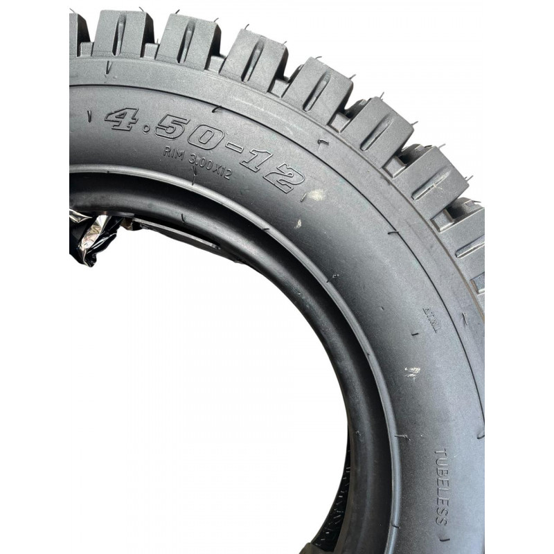 Шина з камерою 4.50-12 (ТТ) 12PR  Max.Load 419кг