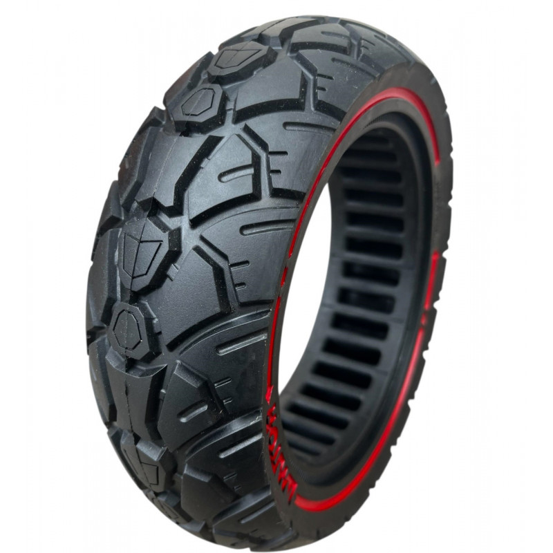 Суцільнолита шина 10х3.0 (255-80, 80/65-6.5) на диск 6.5 дюйма, Безкамерна, АНТИПРОКОЛЬНА