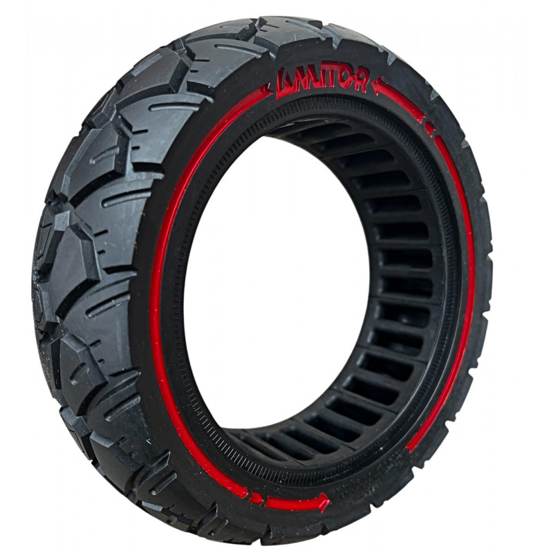 Суцільнолита шина 10х3.0 (255-80, 80/65-6.5) на диск 6.5 дюйма, Безкамерна, АНТИПРОКОЛЬНА