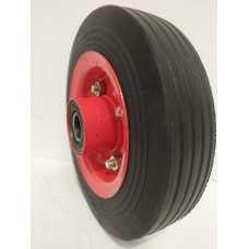 Колесо на тачку лите 2.50-4/20 мм (8х4) діаметр 200 мм