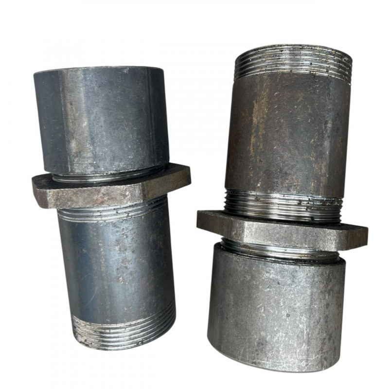 Зворотний клапан DN40 (1'1/2) на опалення, чавунний, кулька каучук, згони в комплекті, Польща