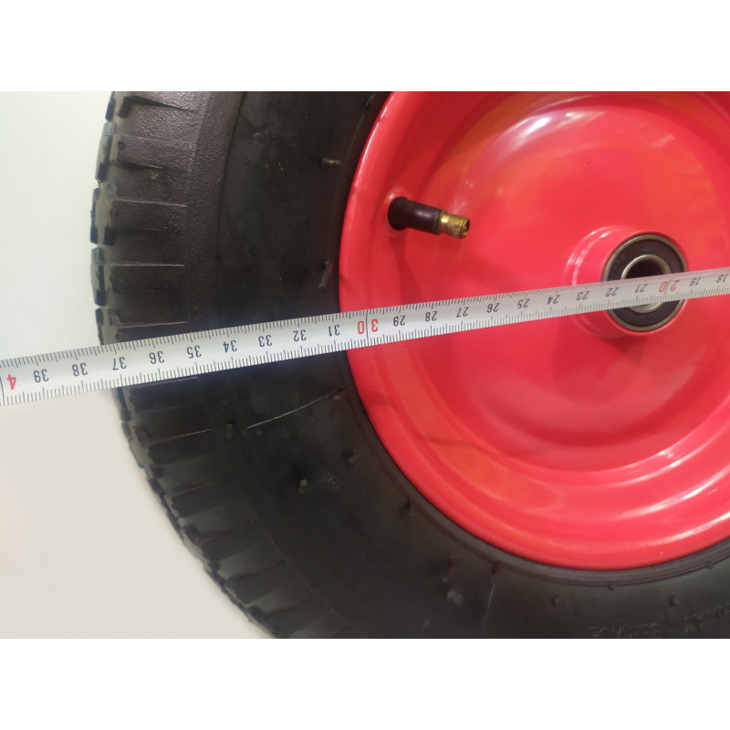 Колесо для тачки діаметром 370 мм, модель 4.00-8/16 (4.80/4.00-8), пневматична