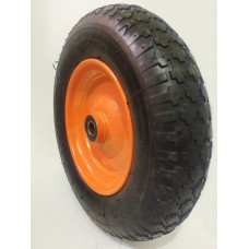 Колесо для тачки діаметром 360мм, модель 3.50-8/20, пневматичне.