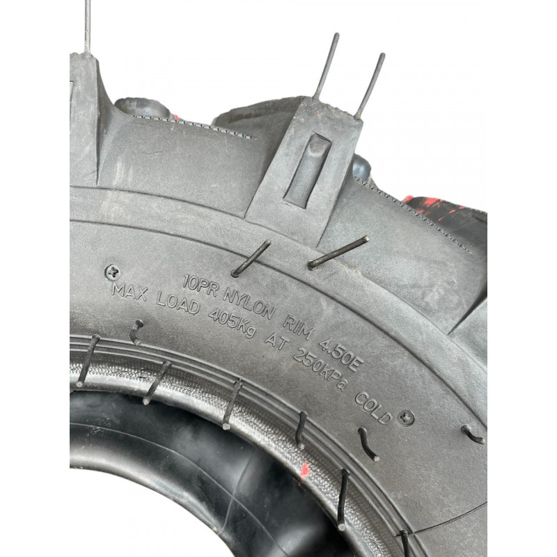 Шина з камерою 6.00-12 10PR (MaxLoad: 405кг, 32 шипи) для мотоблока, мінітрактора, культиватора