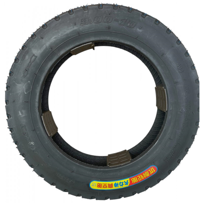 Покришка 3.00-10 49J (8PR), TUBELESS/TL-безкамерна, для скутера