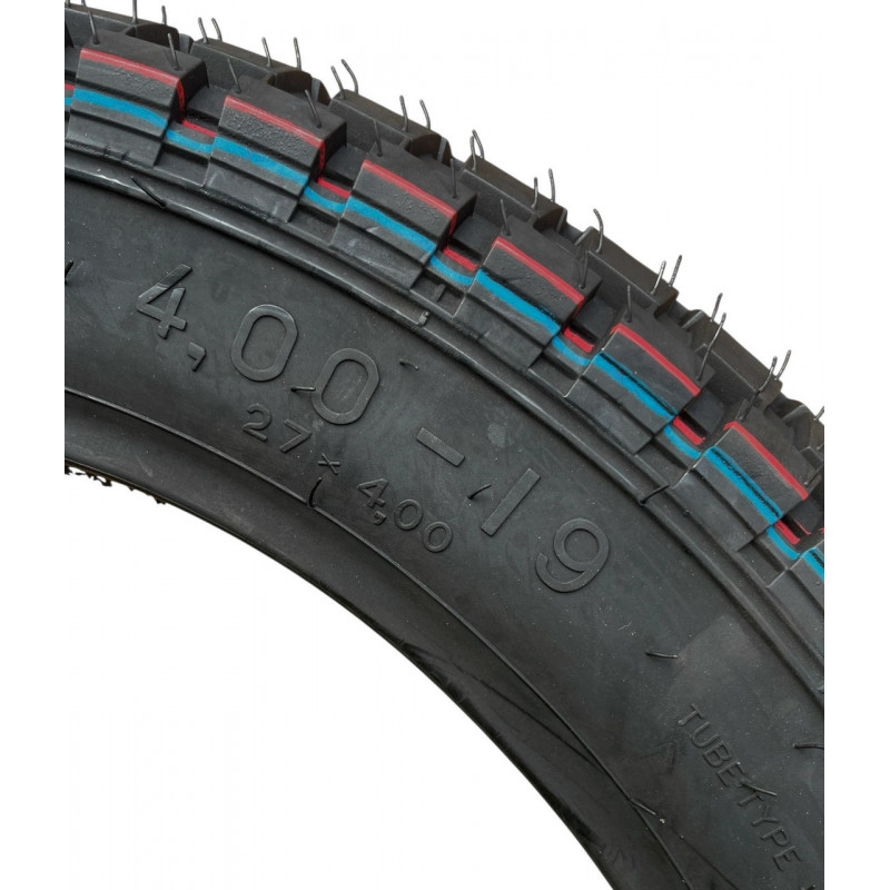 Покрышка с камерой 4.00-19 72P (8PR)  TT,  "ИЖ", "Урал", "Днепр", "МТ", "Jawa", "ČZ"