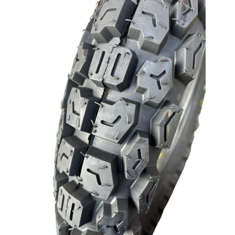 Покришка з камерою 4.60-18 (120/90-18, 110/100-18) M/C 63J (6PR) Max.Load 272 кг "General" ШИПОВКА