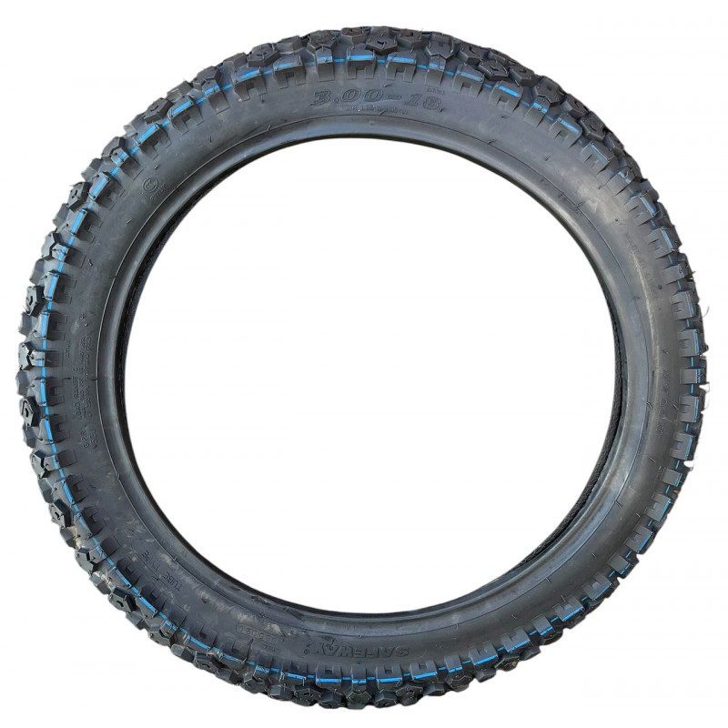 Покришка з камерою 3.00-18 М/С 52J, (6PR) RIM 1.85, CROSS (ТТ)