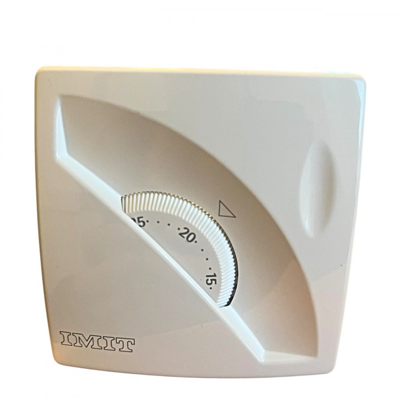 Механічний термостат IMIT (діапазон 5-30 °C), навантаження до 16 A, настінний, Італія