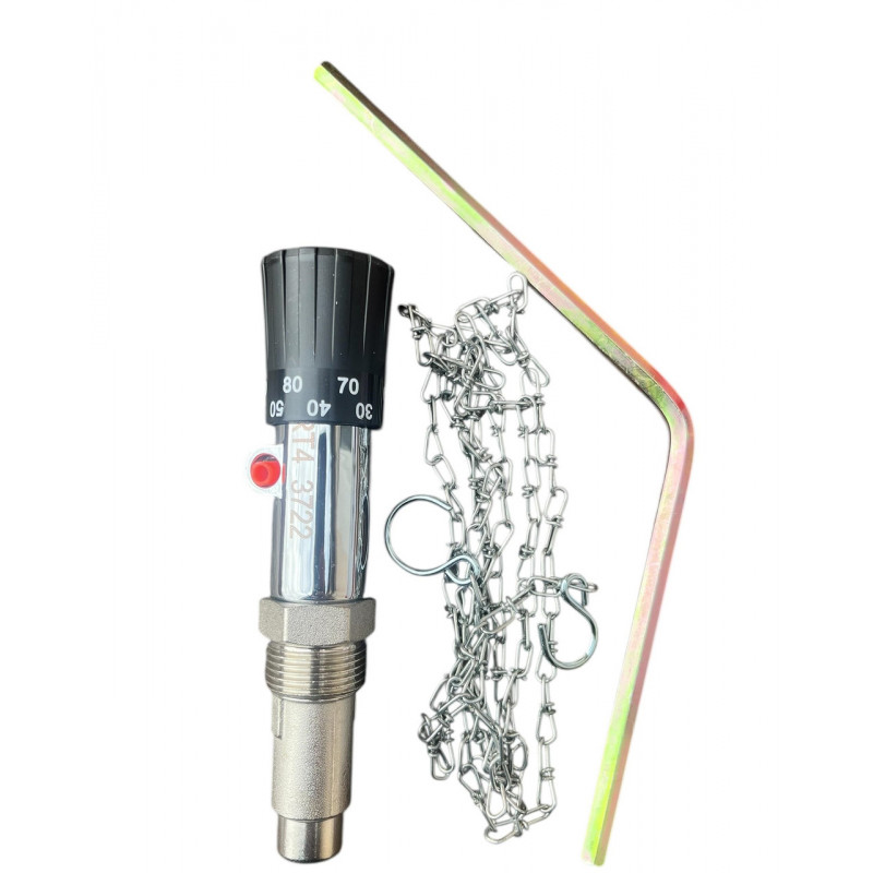 Регулятор тяги для твердопаливних котлів і печей, "Regulus" RT4 Польща