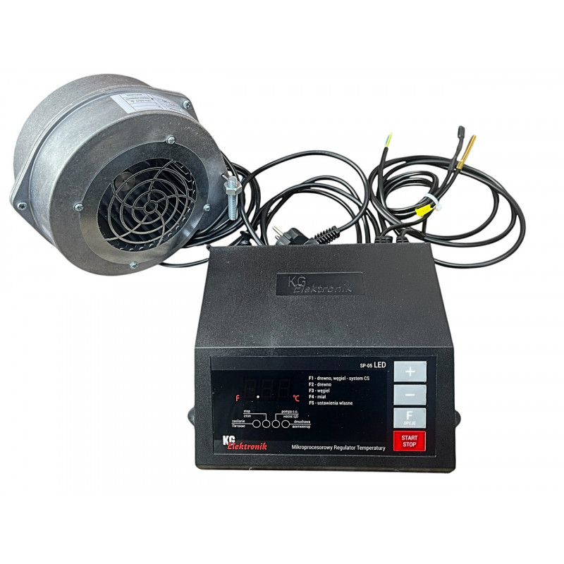 Автоматика для твердопаливного котла з турбіною (комплект), Польща