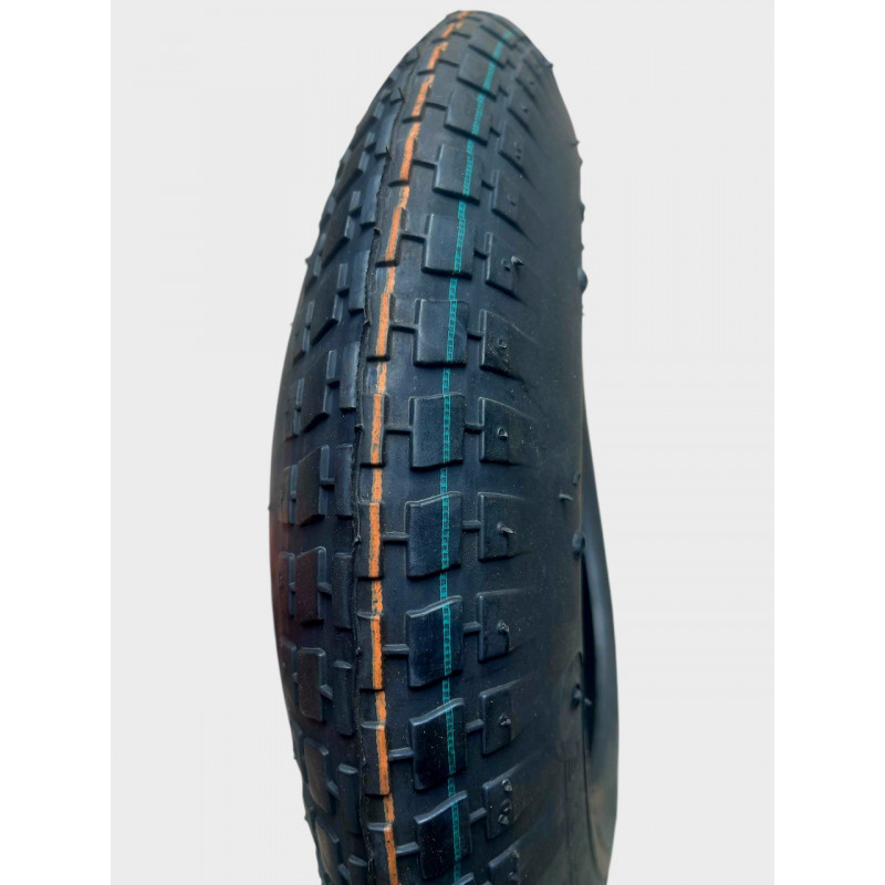 Покришка  3.00-8 (13×3.00) для садово-будівельної тачки, візка (60% каучука) «Deli Tire» Індонезія