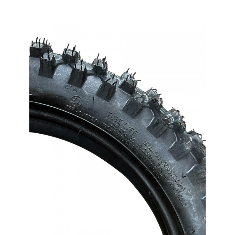 Кроссовая покрышка с камерой 60/100-12 (2.50-12) 36J для питбайков и детских кроссовых мотоциклов, CROSS KENDA