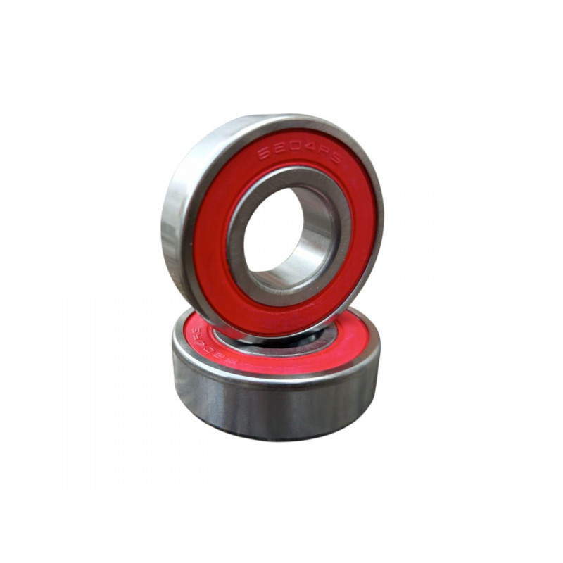 Підшипник кульковий 6204 2RS (20x47x14) під вісь 20 мм