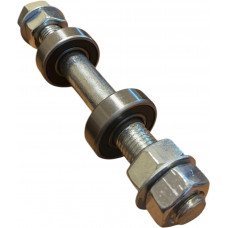 Вісь Ø16 мм для тачки з підшипниками 6202 RS