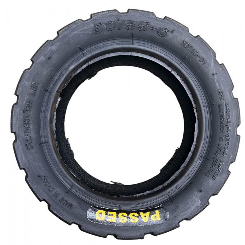 Покришка 90/55-6 4PR на електросамокат, гіроскутер, гіроборд TUBELESS (безскамерна)