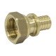 Муфта натяжна під гільзу 20(2.8 мм) х 1/2" з накидною гайкою, Raftec