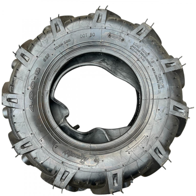 Шина з камерою 4.00-8 8PR (Max.Load:265кг) для мотоблока, культиватора та мінітрактора