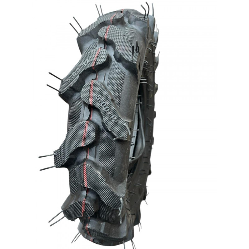 Шина з камерою 5.00-12 10PR (Max.Load: 225кг) для мотоблока, культиватора та мінітрактора