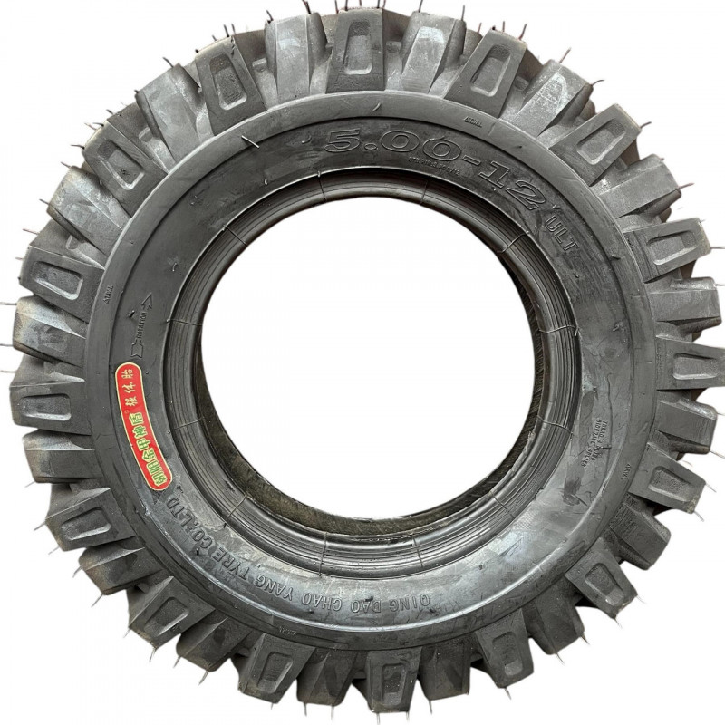 Шина з камерою 5.00-12 83F (10PR) для мотоблока, культиватора та мінітрактора "SUPER ALLROAD"