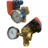 Комплект для насосної станції Реле + майнометр + П'ятерник, "KOER" Чехія