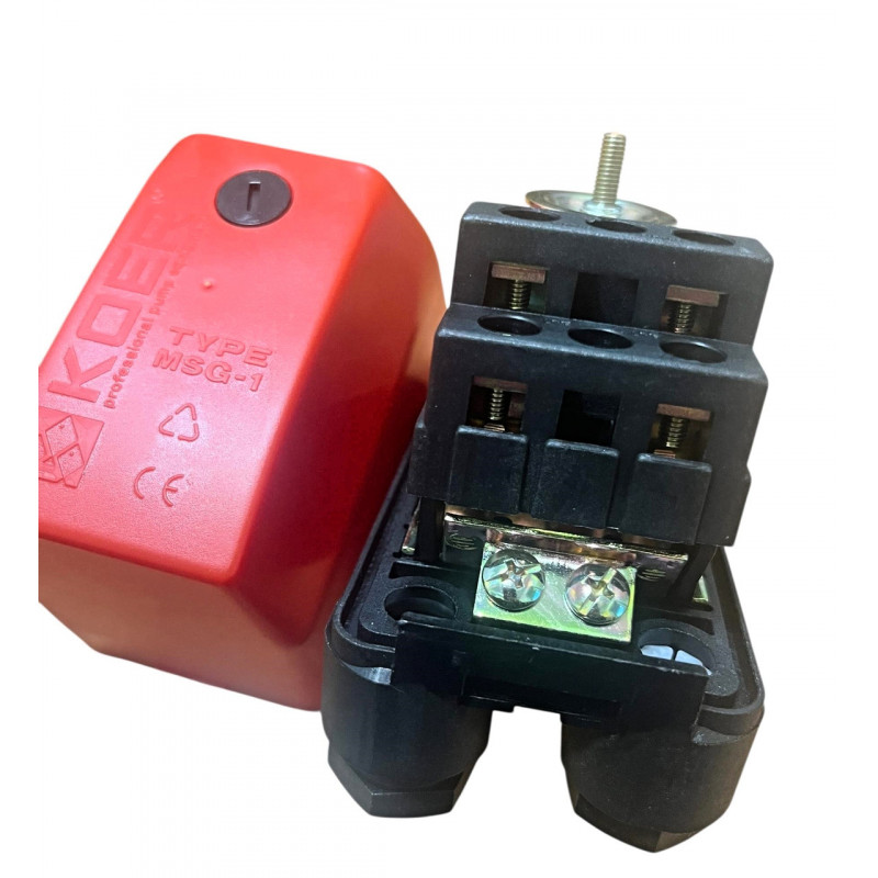 Комплект для насосної станції Реле + майнометр + П'ятерник, "KOER" Чехія