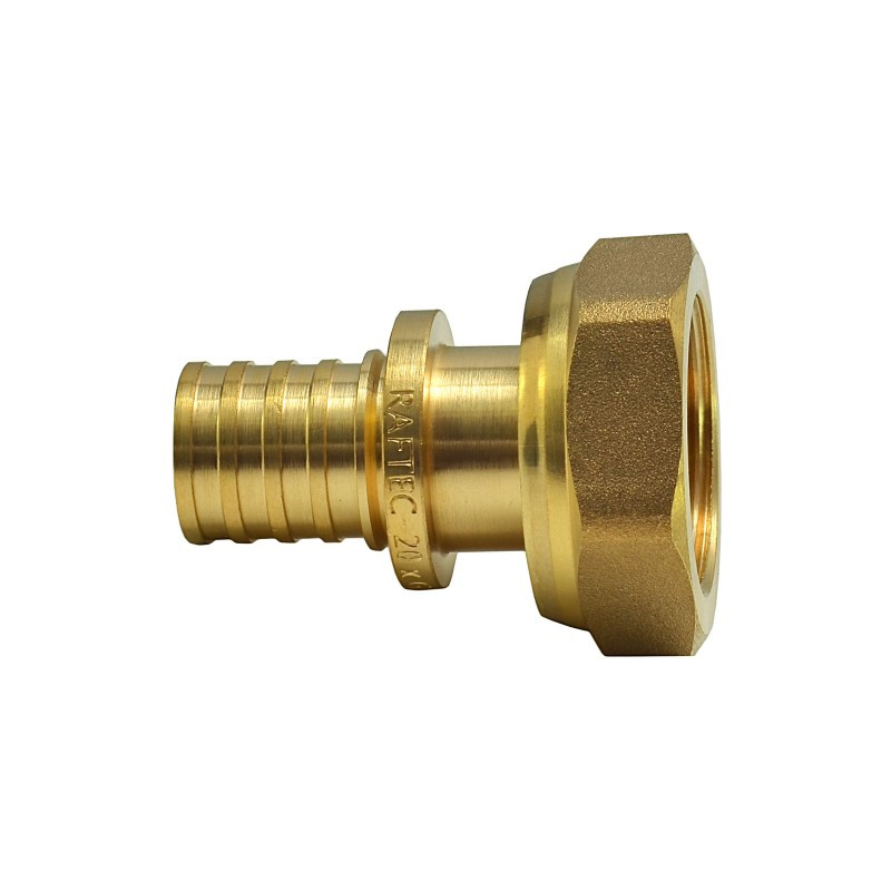 Муфта натяжна під гільзу 16(2.2 мм) х 1/2" з накидною гайкою, Raftec