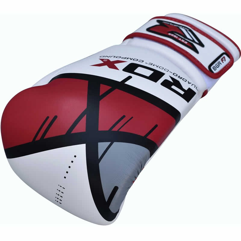 Боксерские перчатки RDX Rex Leather Red 10 ун.