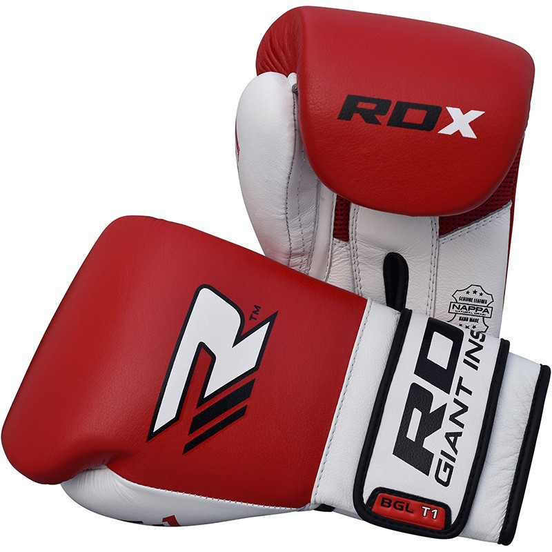 Боксерські рукавички RDX Pro Gel Red 14 ун.
