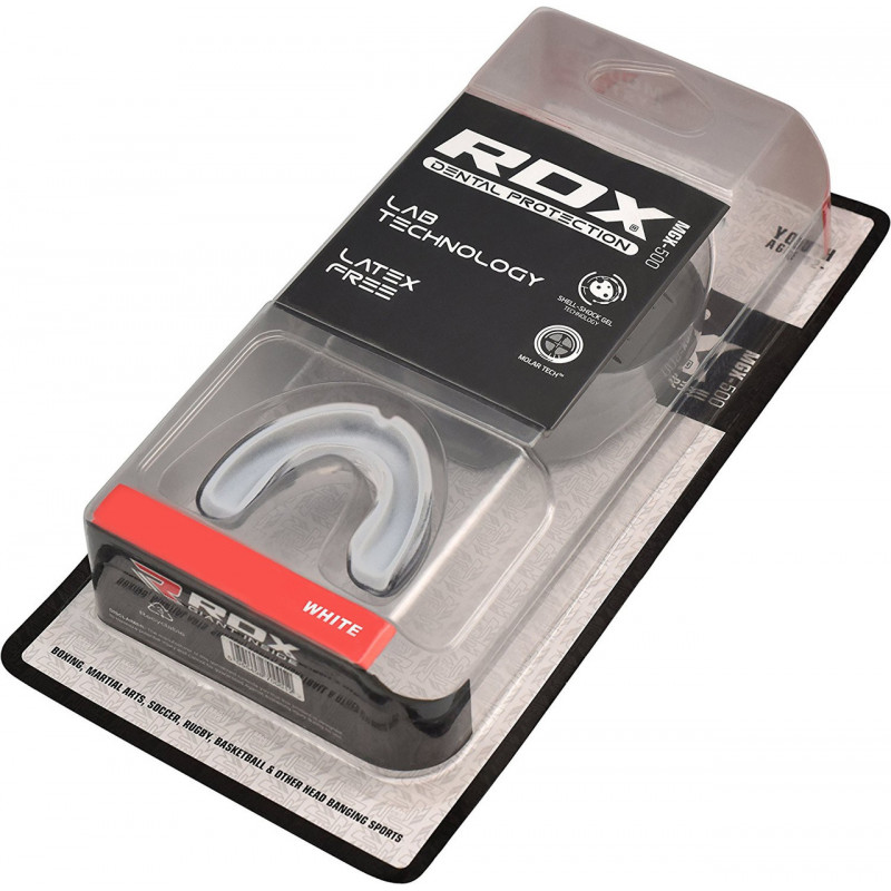 Капа боксерська RDX GEL 3D Elite White