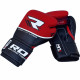 Боксерские перчатки RDX Quad Kore Red 14 ун.