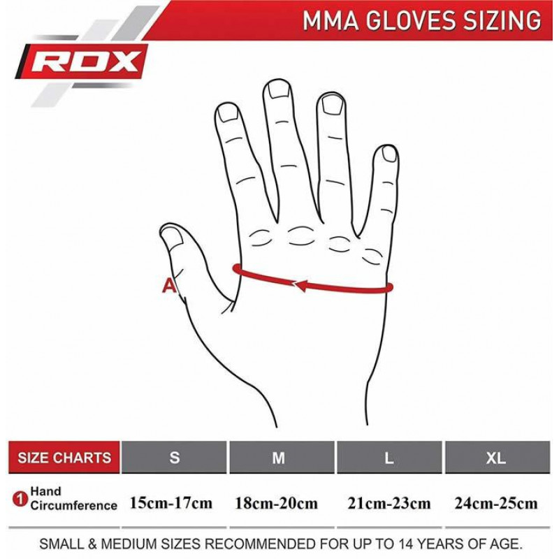 Рукавички ММА RDX X7 S