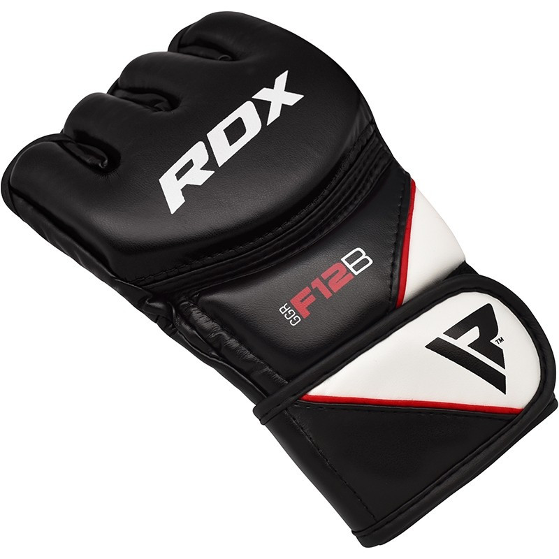 Перчатки ММА RDX Rex Leather Black S