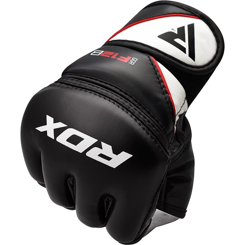 Рукавички ММА RDX Rex Leather Black S