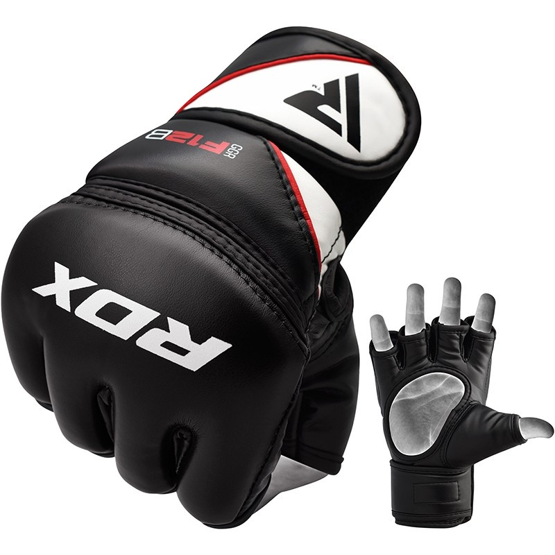 Рукавички ММА RDX Rex Leather Black S
