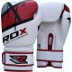 Перчатки боксерские RDX Rex Leather Red 14 ун.
