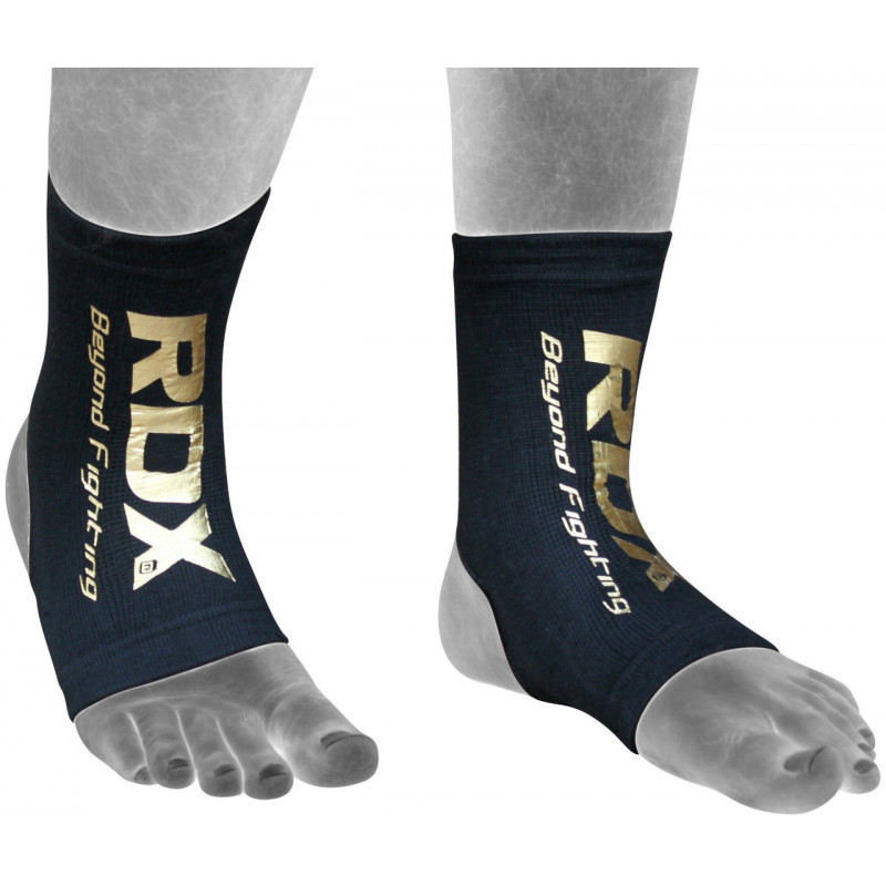 Захист гомілкостопа RDX Black New (2шт) S
