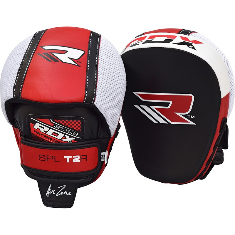 Лапи боксерські RDX Leather Red