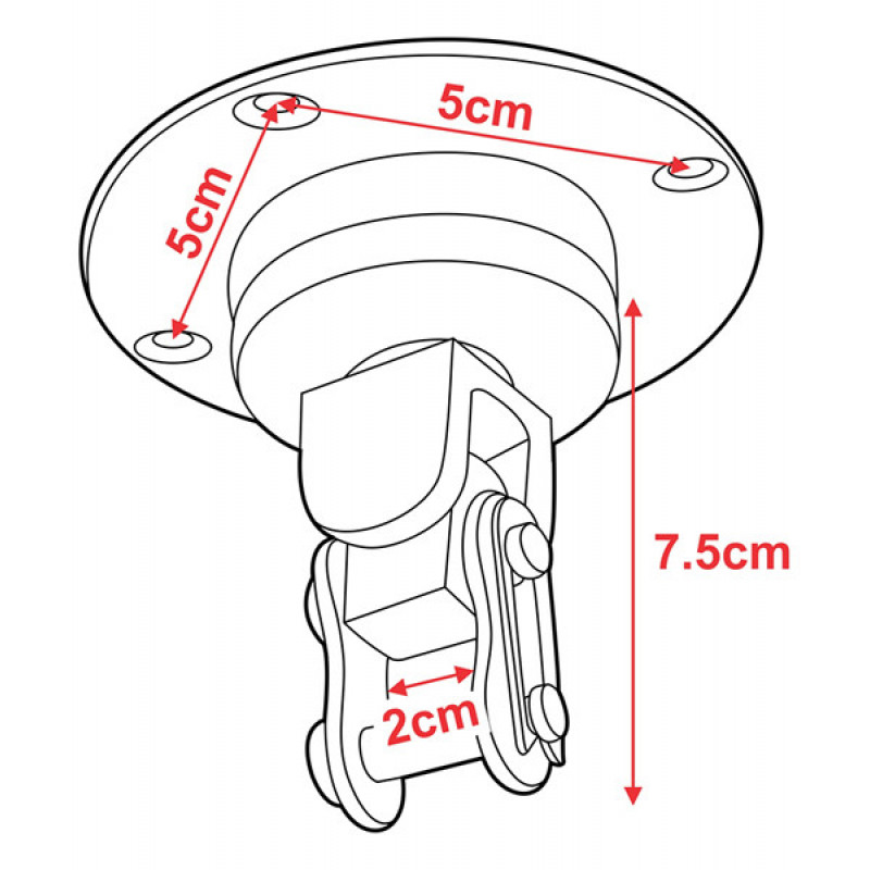 Пневмогруша боксерська RDX Bearing White