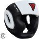 Боксерский шлем с защитой подбородка RDX WB L