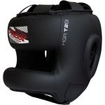 Боксерский шлем тренировочный RDX с бампером M