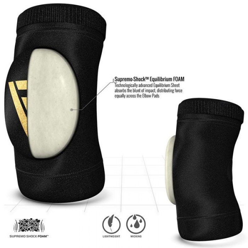 Налокітники для волейболу RDX Soft Black (2 шт.) XL